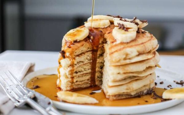 5 Minute Vegan Pancakes