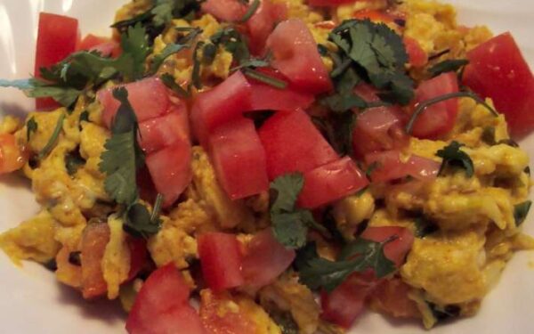 Akoori – Scrambled Eggs (Parsi)