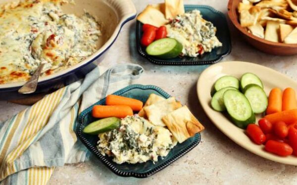Artichoke, Spinach & Sun-Dried Tomato Dip