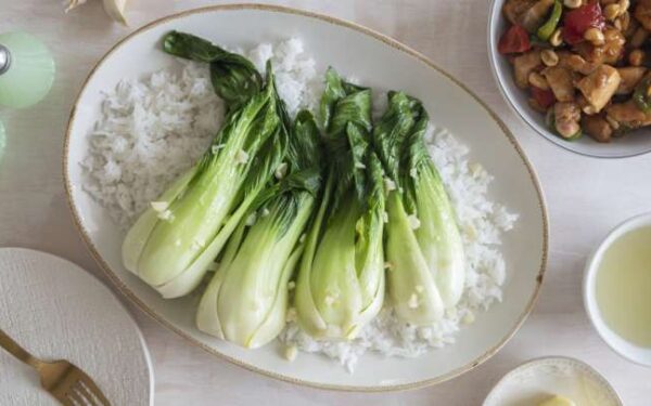 Baby Bok Choy With Garlic