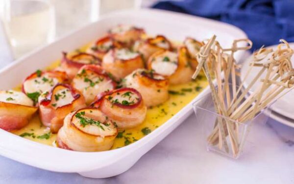 Bacon Wrapped Scallops