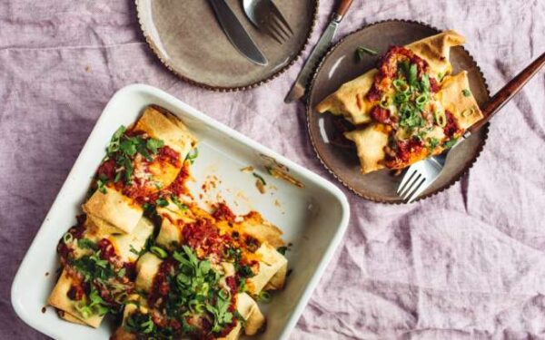 Baked Vegetarian Enchiladas