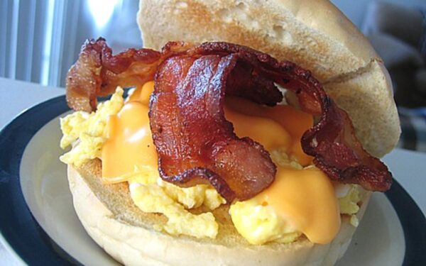 Breakfast Bagel Sandwich