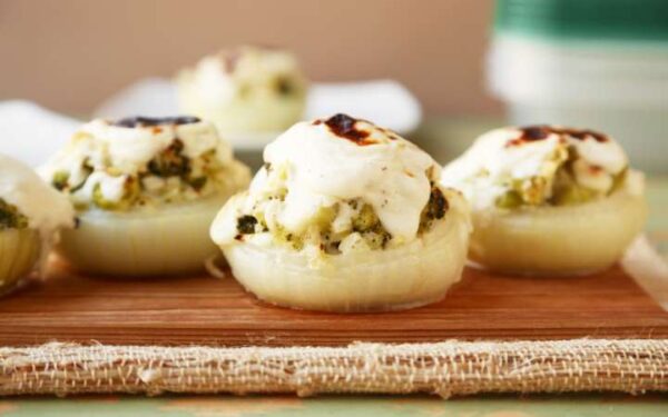 Broccoli Stuffed Vidalia Onions