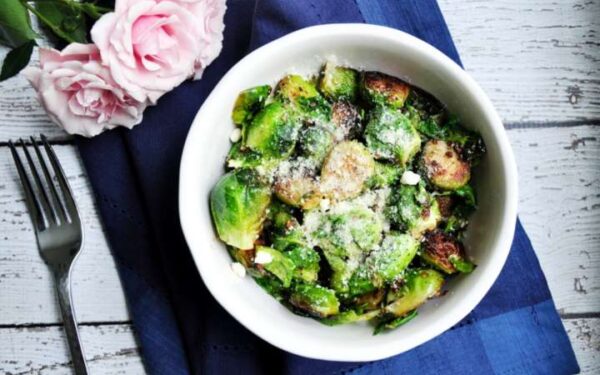 Brussels Sprouts in Garlic Butter