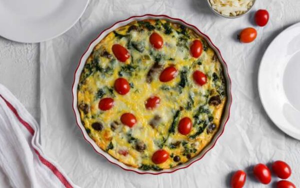 Cheesy Keto Breakfast Bake