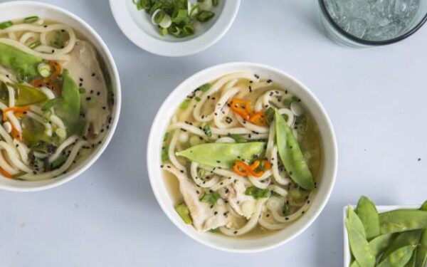 Chicken and Noodle Miso Soup