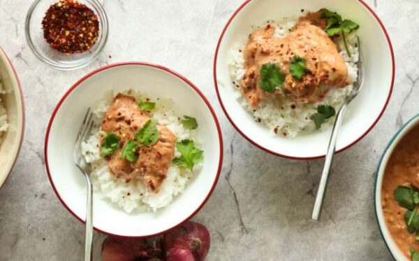 Crock Pot Thai Chicken Thighs