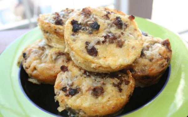 Crustless Breakfast Quiche Muffins