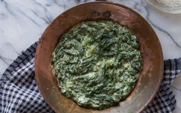 Easiest Creamed Spinach