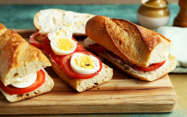 Egg & Tomato Sandwich