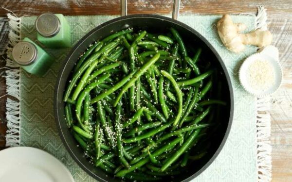 Gingered Green Beans