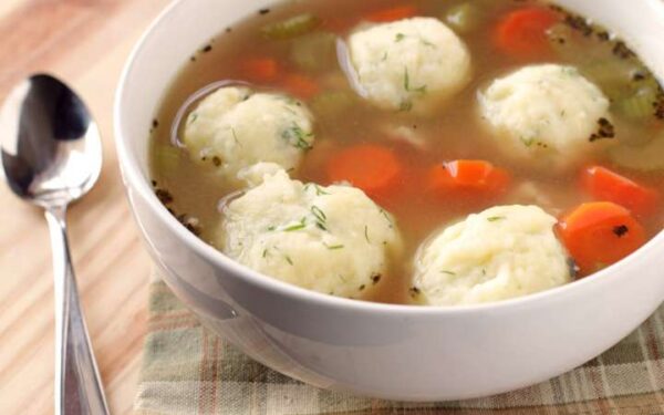 Gluten-Free Potato Kneidlach / Non-Gebrokts Soup Dumplings