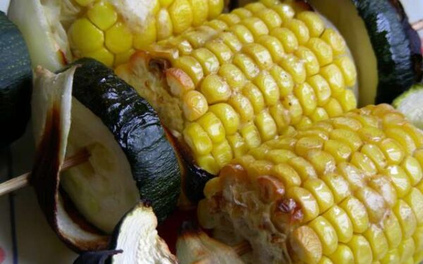 Grilled Fresh Summer Corn Kabobs