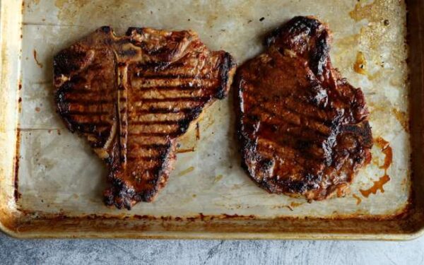 Grilled T-Bone Steaks