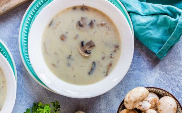 Homemade Cream of Mushroom Soup