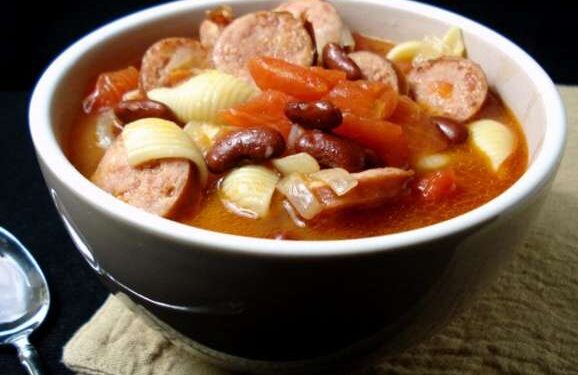 Italian Smoked Sausage Bean Soup