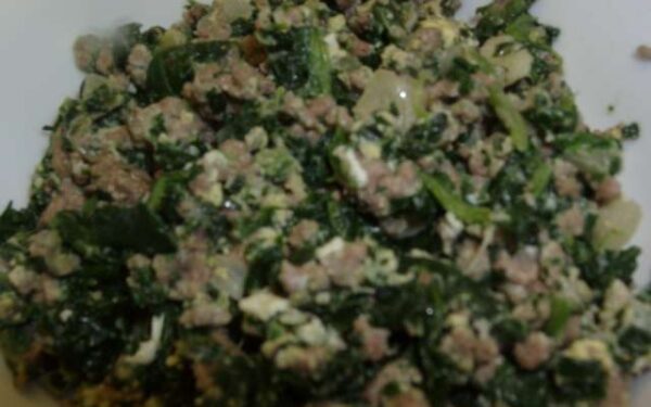 Joe’s Special (Ground Beef, Spinach & Eggs)