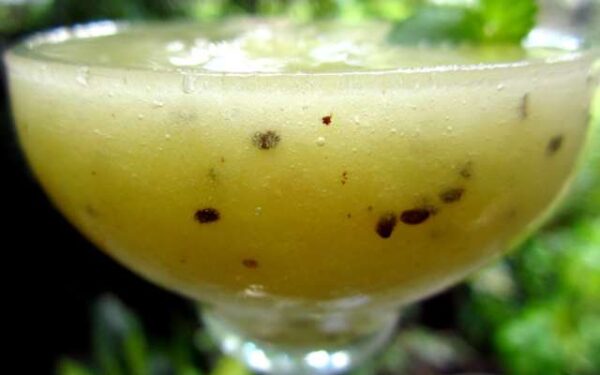 Kiwifruit and Midori Slushy