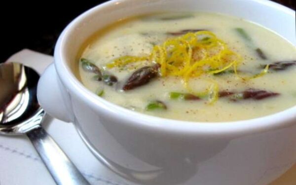 Lemon Asparagus Soup