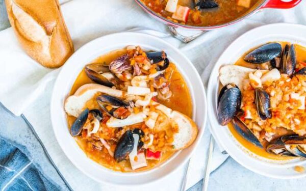 Ligurian Buridda (Italian Fish Stew)