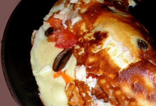 Low Carb Mushroom Swiss Omelet