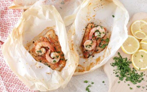 Low-Fat Cajun-Style Fish in Parchment …delish!