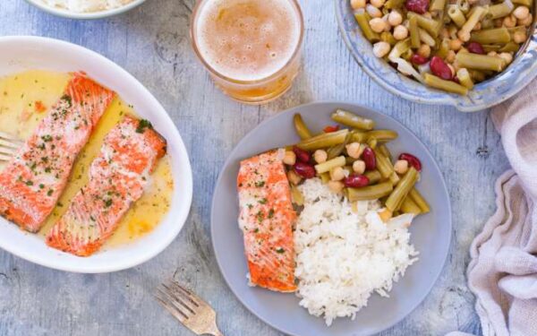 Microwave Salmon Fillets