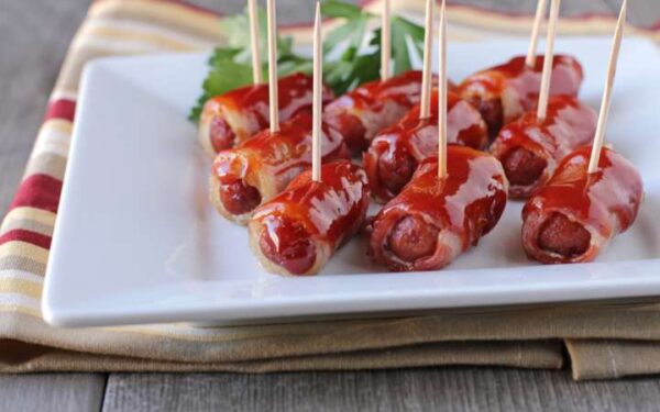 Mini Smoky Bacon Wraps