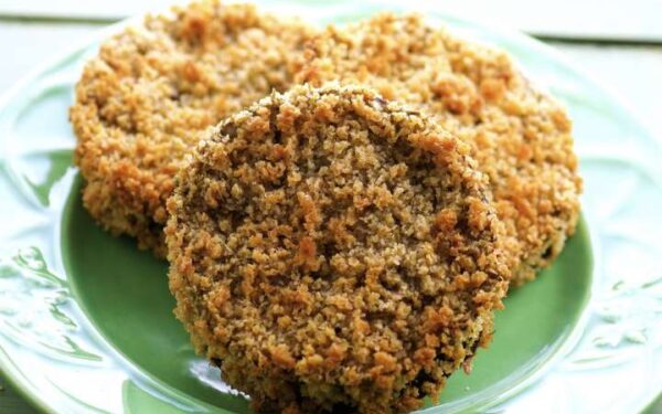 Oven Fried Eggplant (Aubergine)