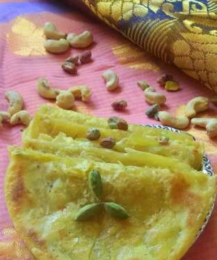 Pista Cashewnut Poli / Nuts Puran Poli