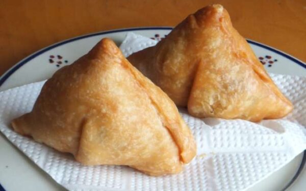 Potato and Coriander Samosas