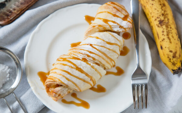 Puffed Bananas and Caramel