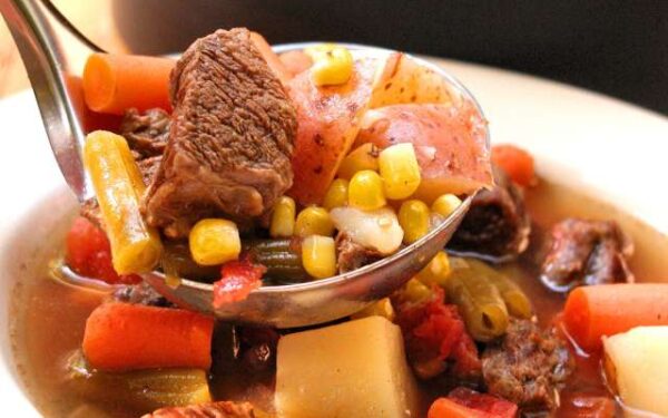 Rick’s Vegetable Beef Soup