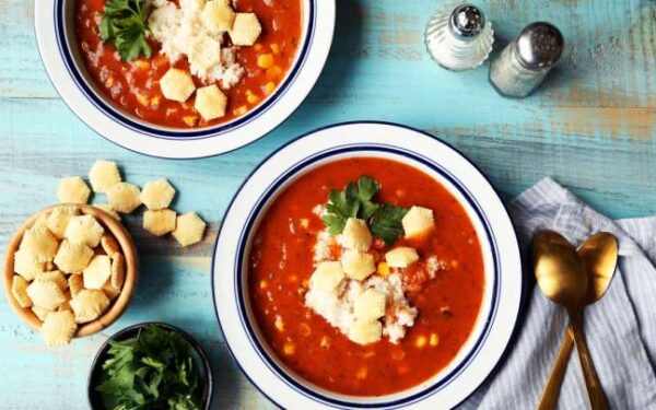 Simple Easy Chesapeake Bay Rosy Crab Soup from the Farm