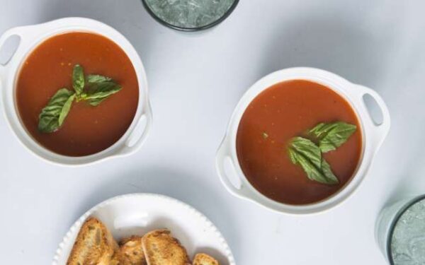 Spanish Tomato Basil Soup – HCG Phase 2