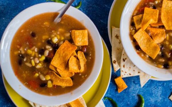 Spicy Healthy Taco Bean Soup