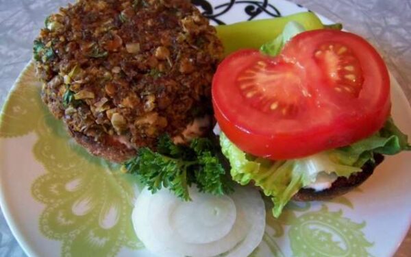 Spicy, Low-Fat Veggie Burgers (Vegan, Gluten-Free, Soy-Free