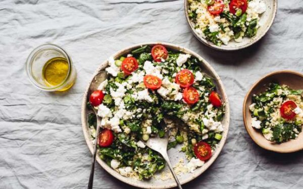 Spinach and Bulgar Salad
