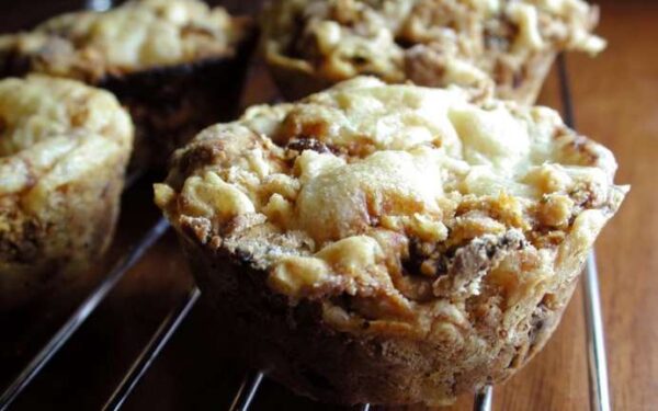 Tomato, Cheese and Onion Muffins