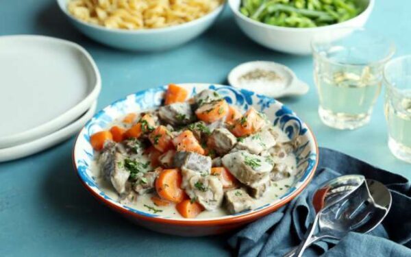 Veal Blanquette (Veal in White Sauce)