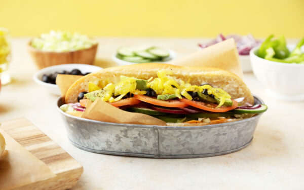 Veggie Delightful Sandwich à La Subway