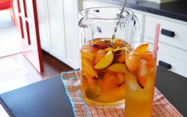 White Wine Peach Sangria