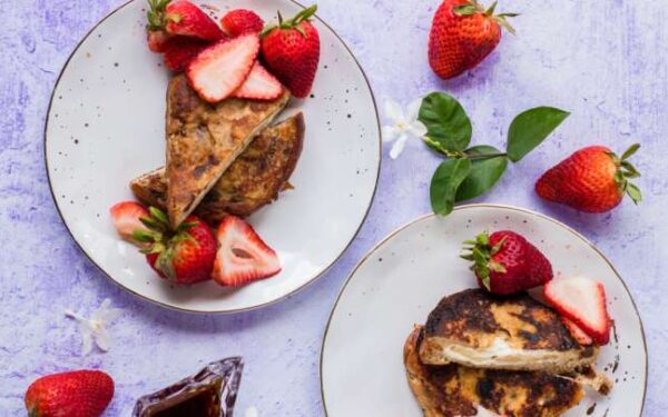 Ww 7 Points – Banana Stuffed French Toast