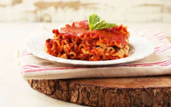 "cheesy" Vegan Lasagna