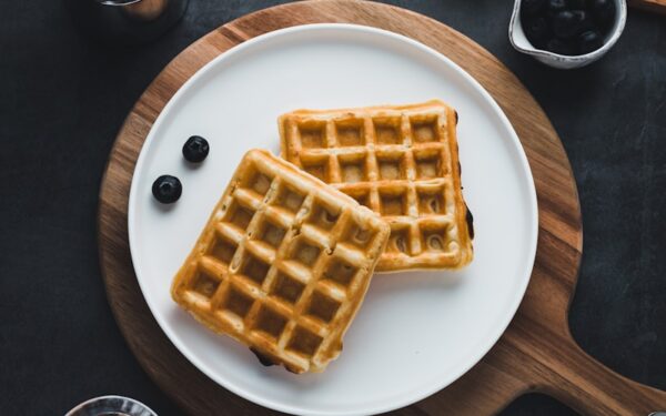 Waffles with Berries